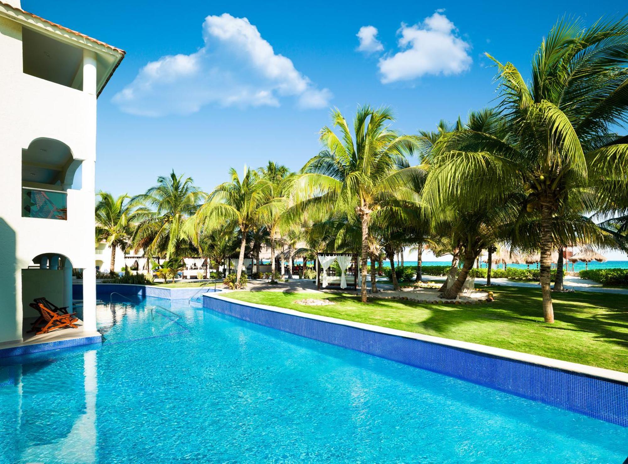 El Dorado Royale Catamaran, Cenote & More Inclusive (Adults Only) Puerto Morelos Exterior foto